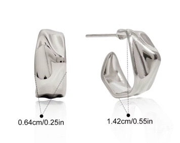 Earrings Chesca in Silver