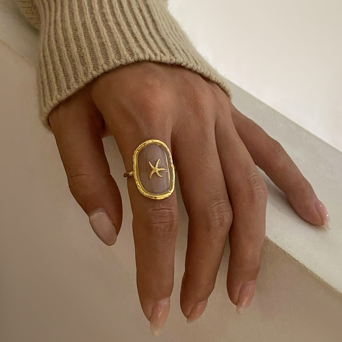 Ring Jelly in Gold