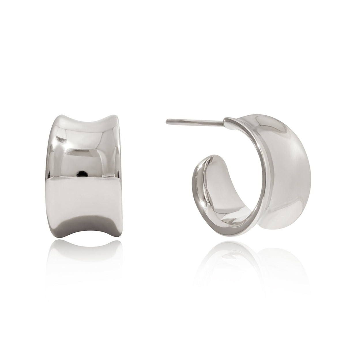 Earrings Hoops Linda XS in Silver