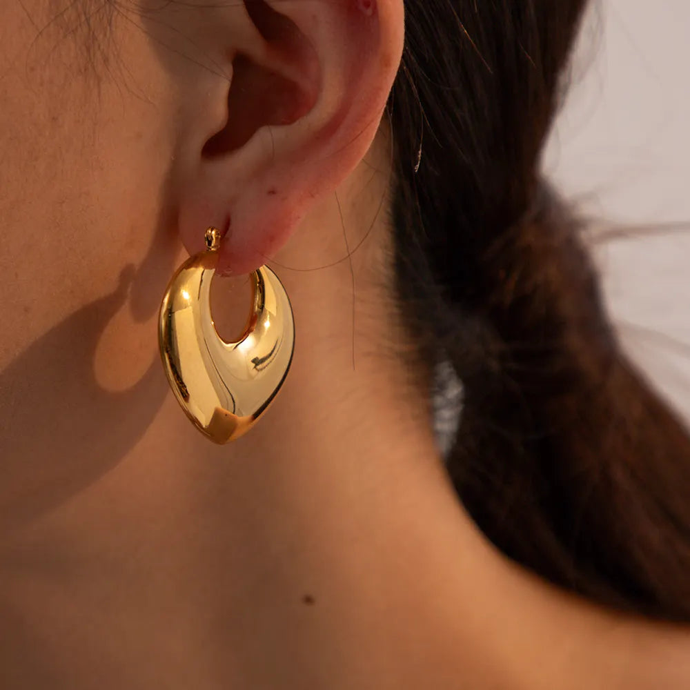 Earrings Faby in Gold