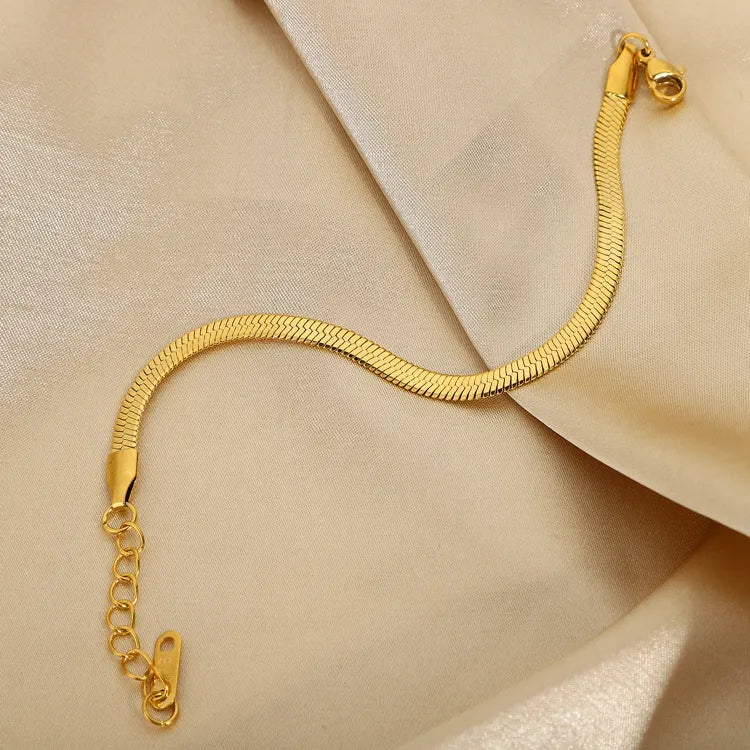 Bracelet "Snake" in Gold