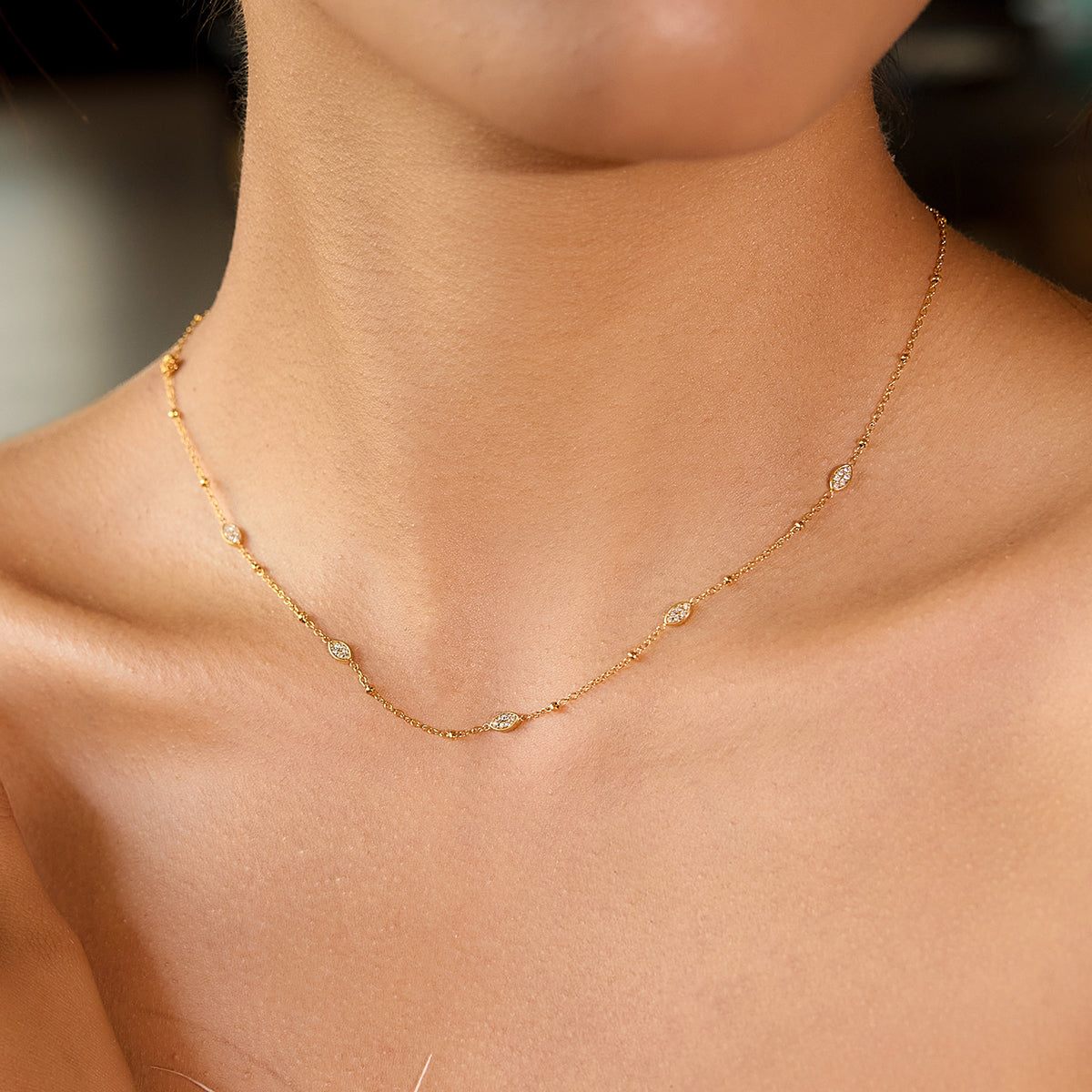 Necklace Marie in Gold