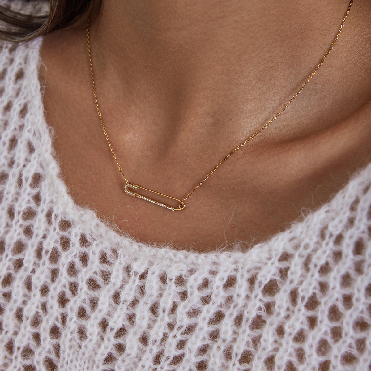 Necklace Pinfinity in Gold