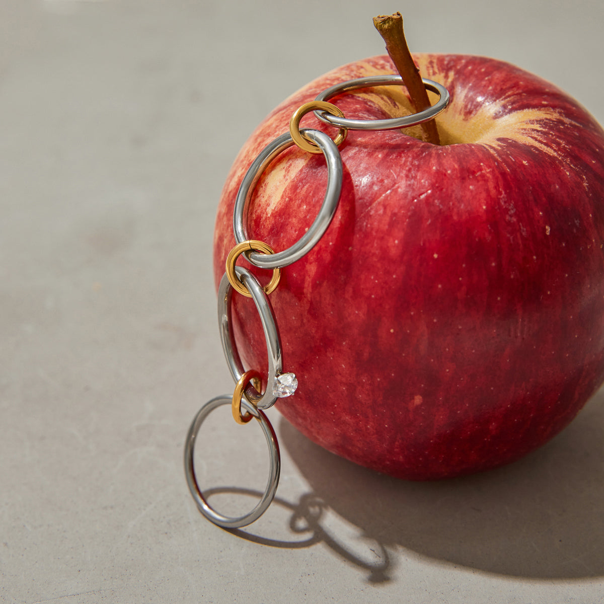 Ring Puzzle Silver Gold