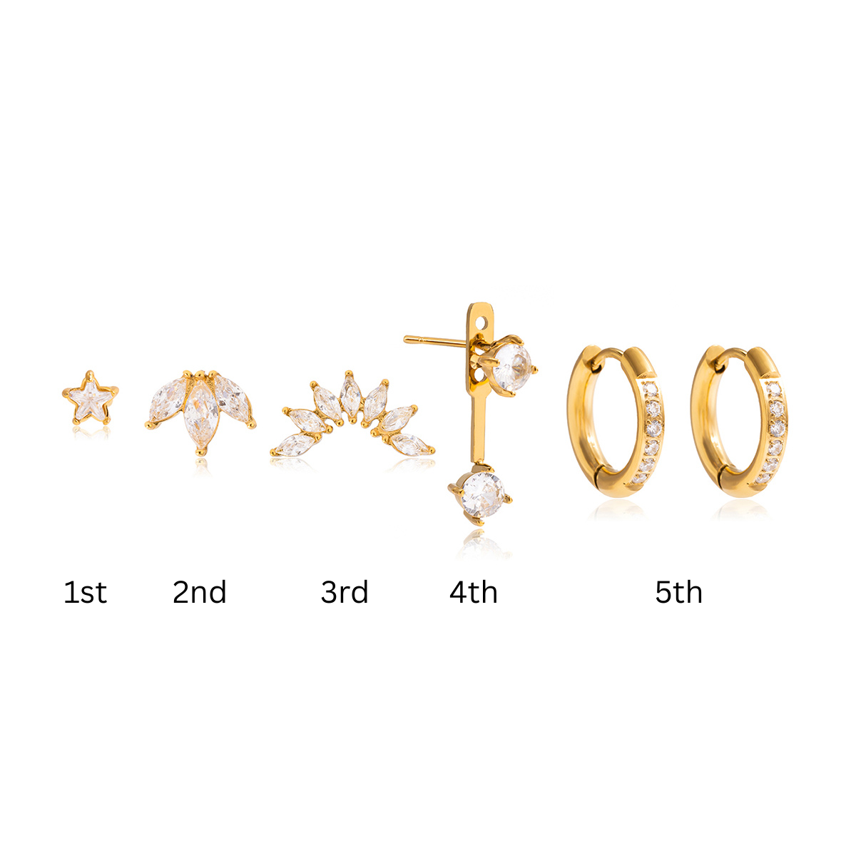 Piercings Tala in Gold