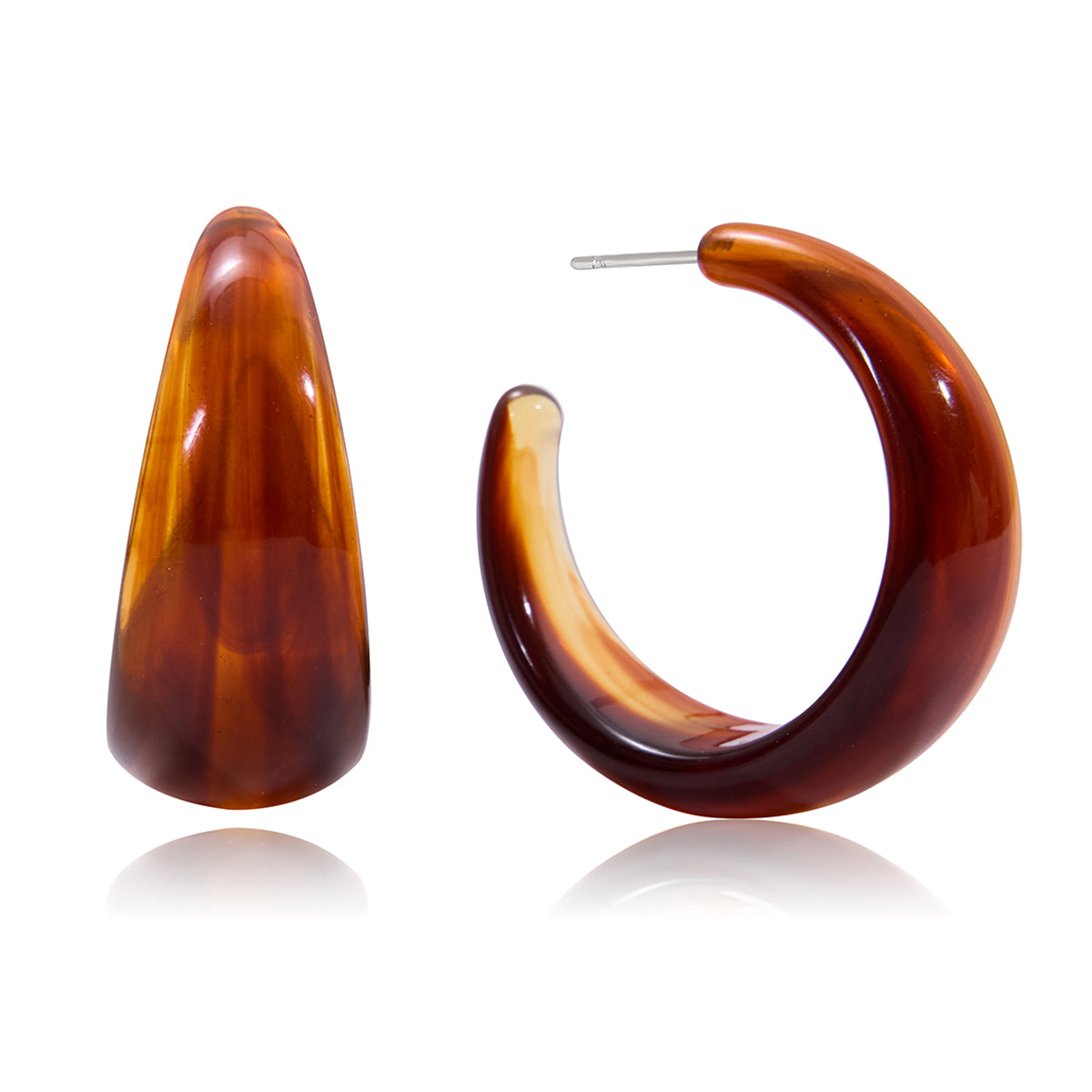 Earrings Aurelia in Brown
