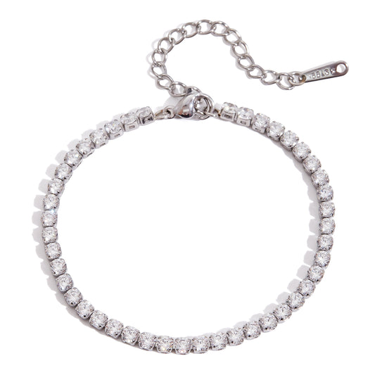 Bracelet Glitter in Silver