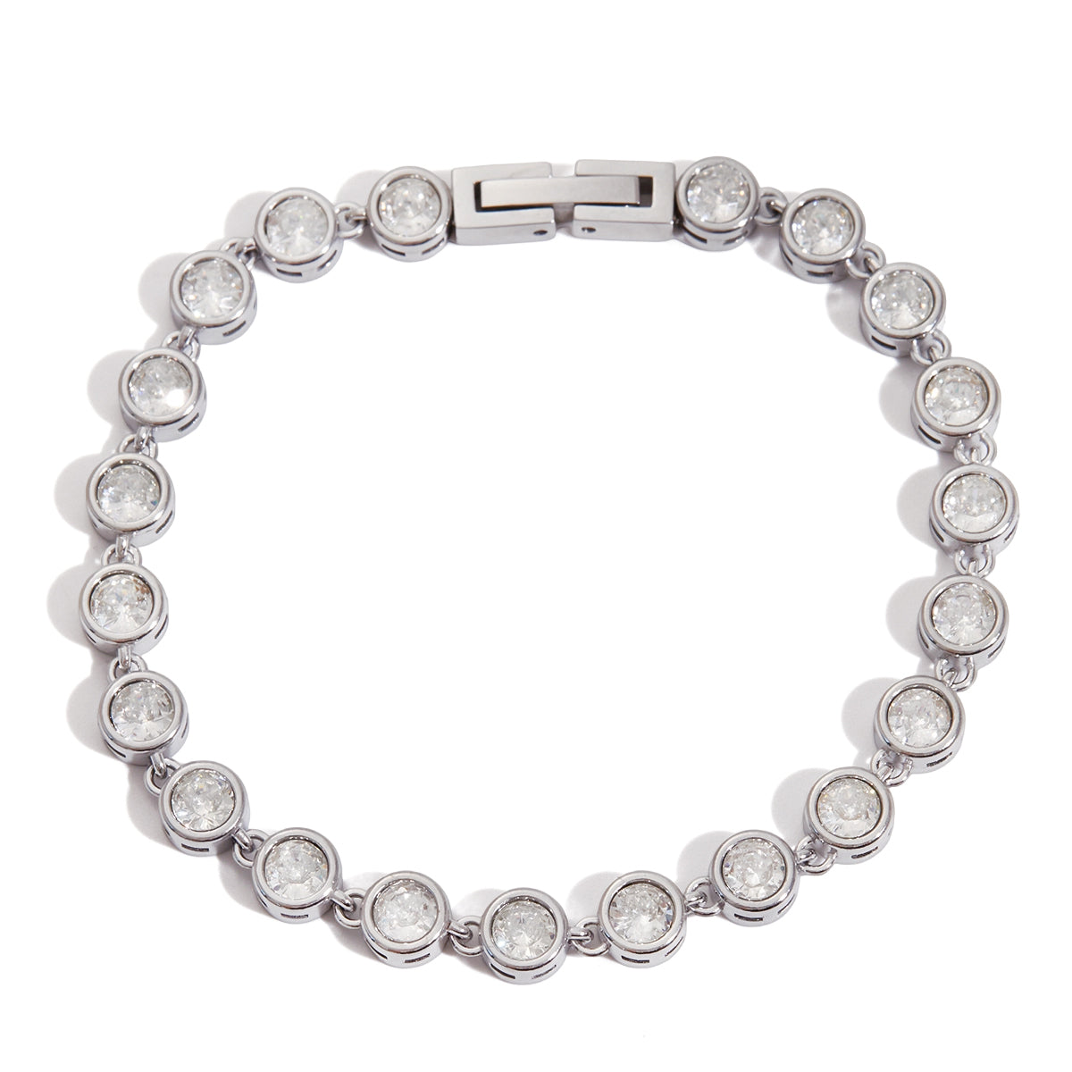 Bracelet Diamond in Silver