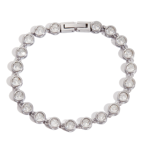 Bracelet Diamond in Silver