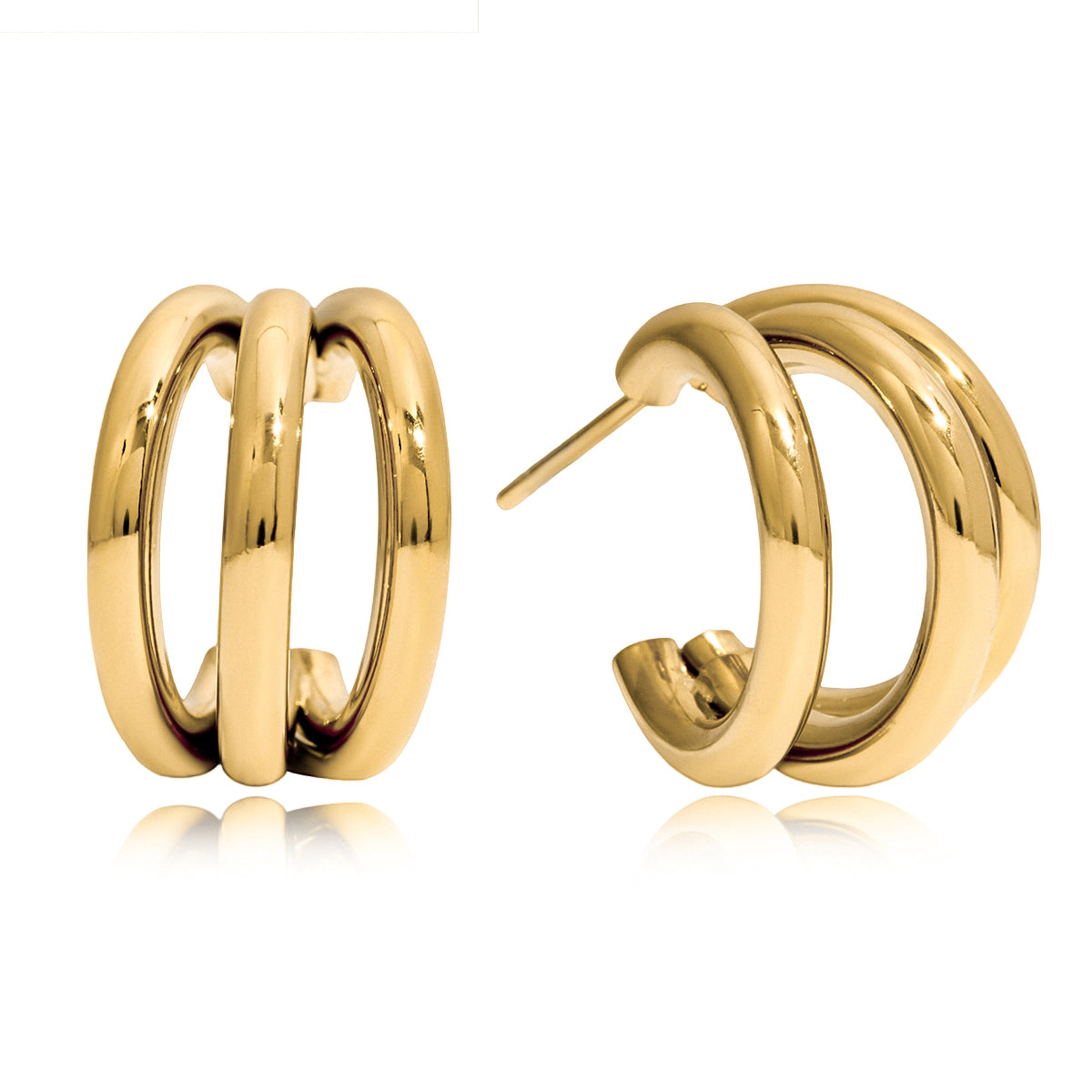 Earrings Booling in Gold