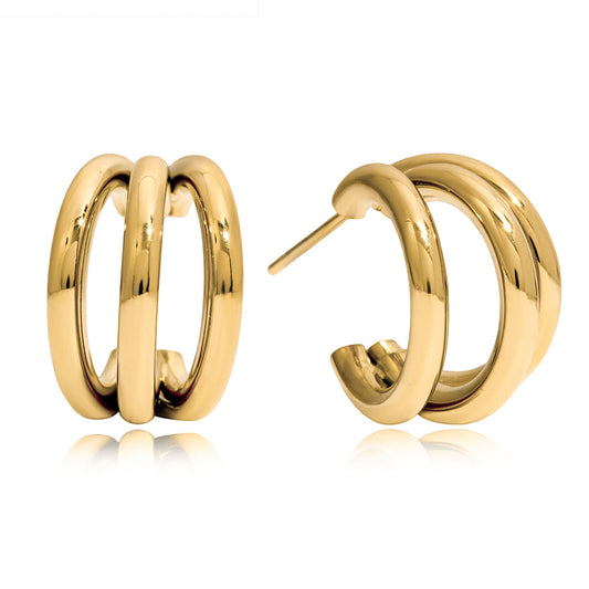 Earrings Booling in Gold