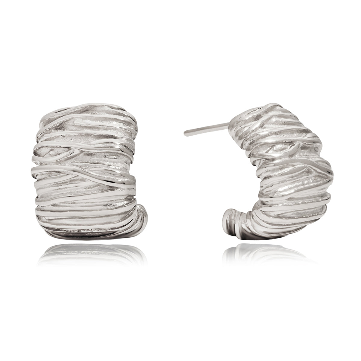 Earrings Theresa in Silver
