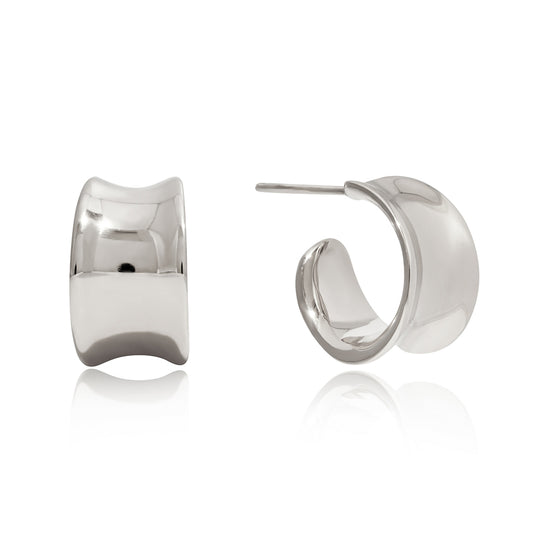 Earrings Hoops Linda XS in Silver