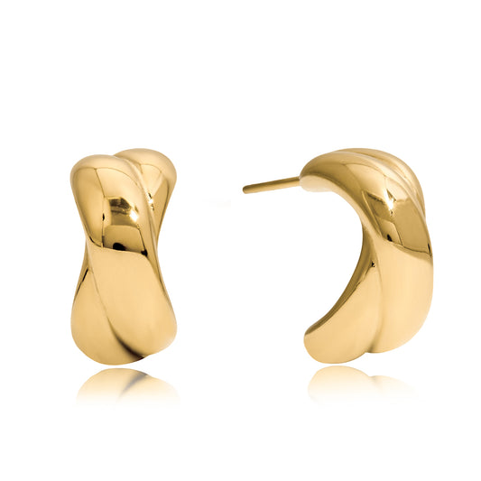 Earrings Karo in Gold