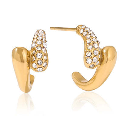Earrings Melda in Gold