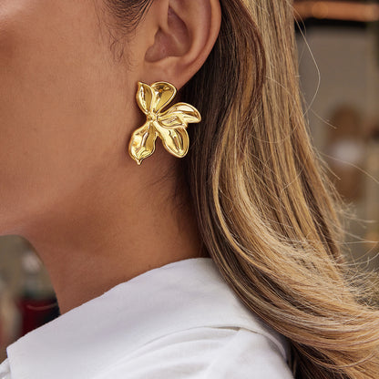 Earrings Marwa in Gold