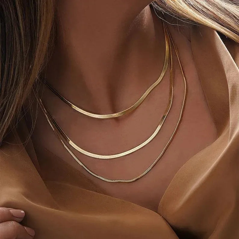 Necklace "Snake Chain" in Gold
