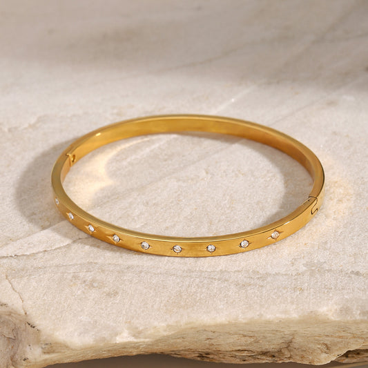 Bangle Stars in Gold