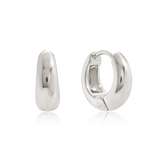 Earrings Basic in Silver