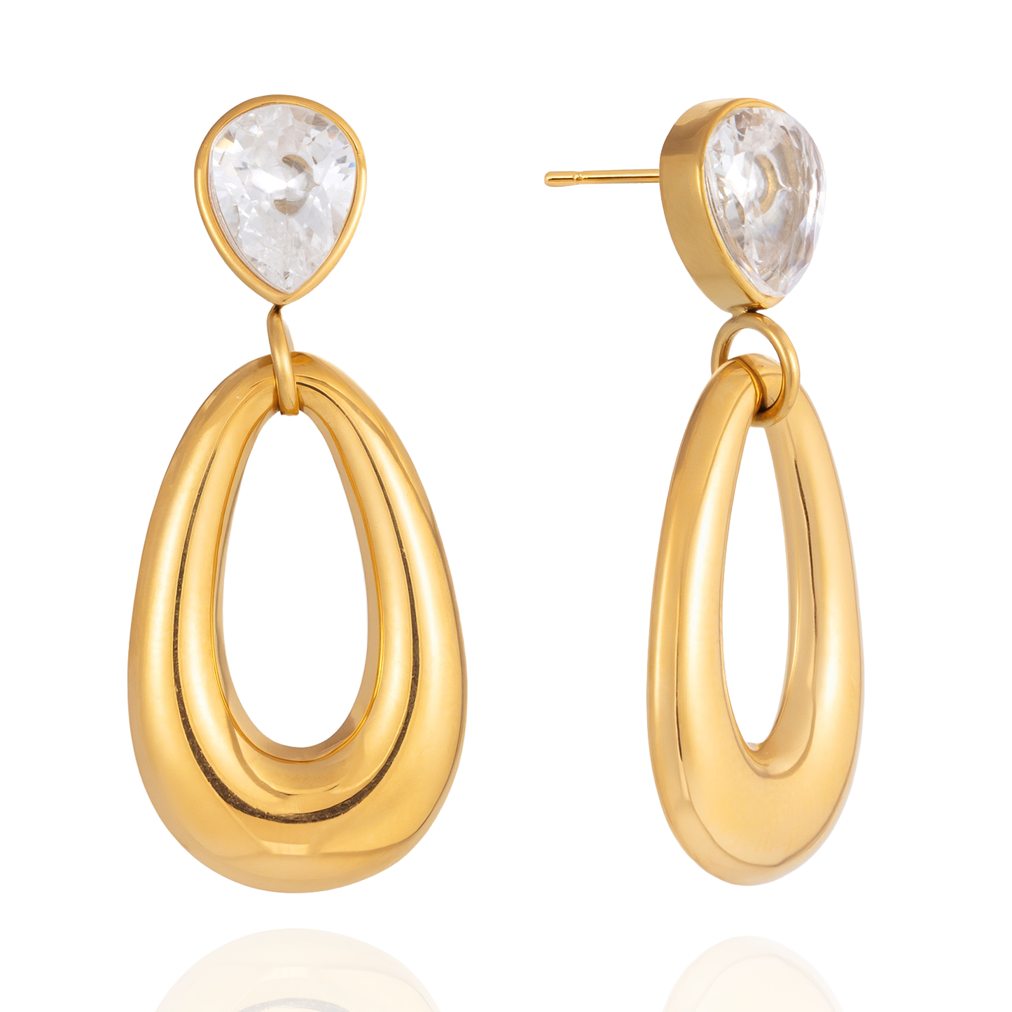 Earrings Glam in Gold