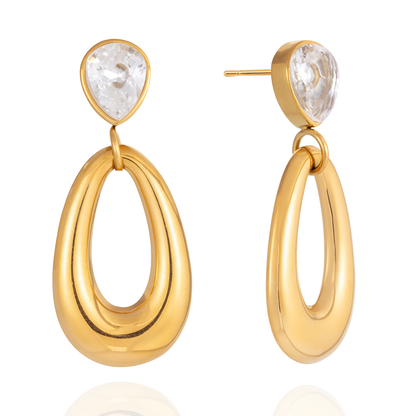 Earrings Glam in Gold