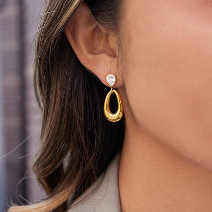 Earrings Glam in Gold