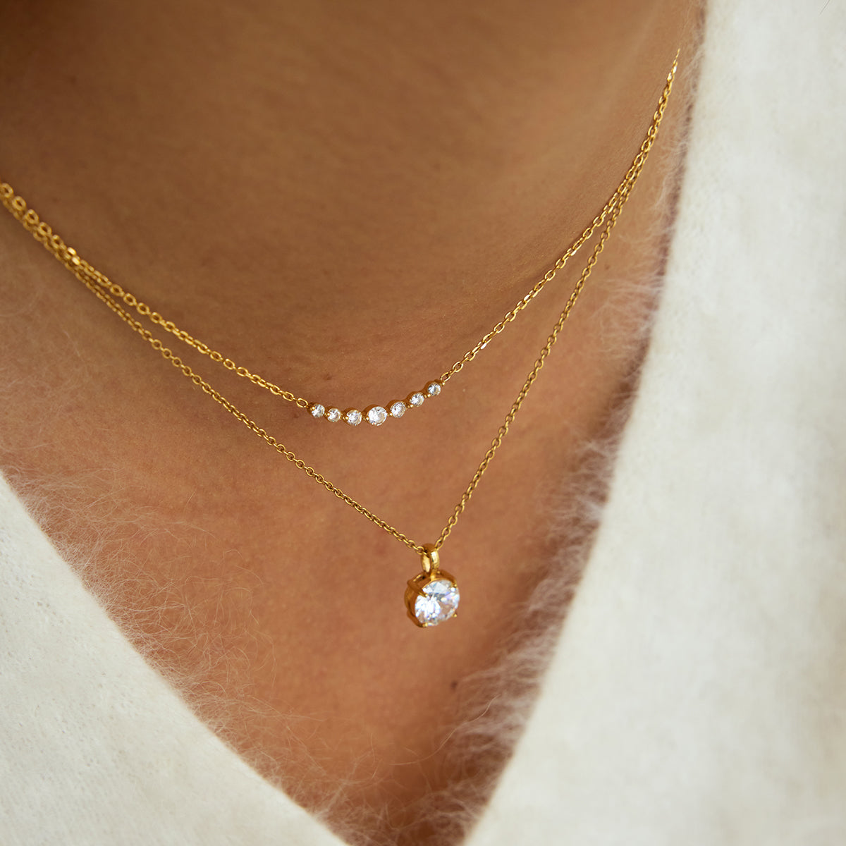 Necklace Dainty in Gold
