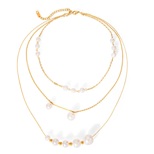Necklace "Mermaid" in Gold