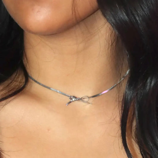 Necklace "Cutesy" in Silver