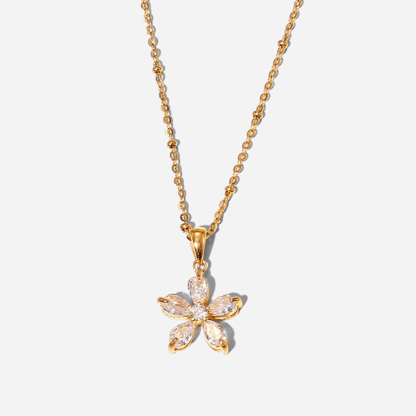 Necklace Sampaguita in Gold
