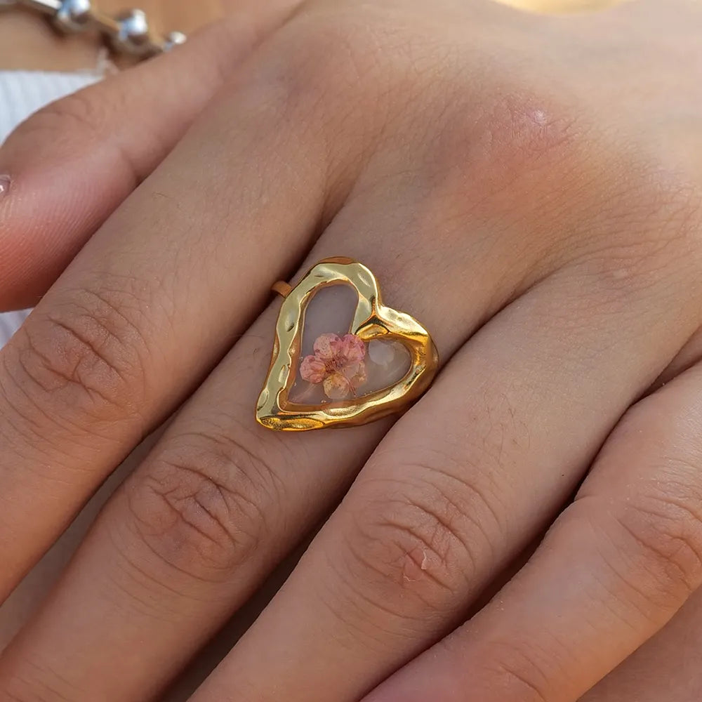 Ring Heart in Gold